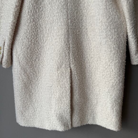 BCBGMAXAZRIA sz M off white heavy winter Coat - Picture 10 of 10
